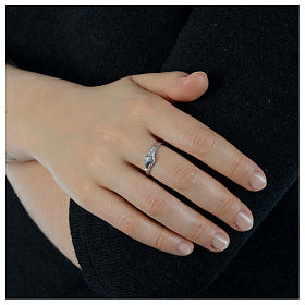 Bague argent 925 Sainte Rita s3