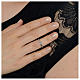 Rosenkranz Ring Silber 925 s3