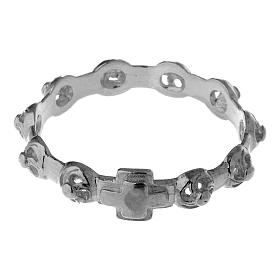 Single decade ring, 925 silver, decorated s4