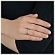 Rosenkranz Ring mit Bällchen Silber 925 s3