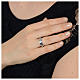 Rosenkranz Ring Silber 925 drehbar s3