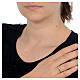 Ring, Die Hände der Heiligen Rita, aus 925er Silber, bicolor s2