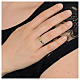 Ring, Die Hände der Heiligen Rita, aus 925er Silber, bicolor s3