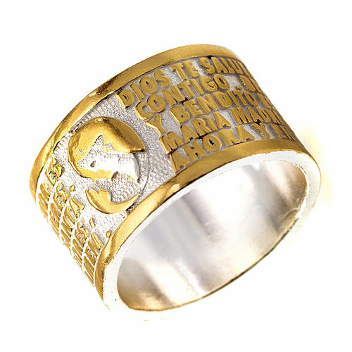 Ring Avemaria aus Bronze SPANISCH 1