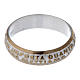 Prayer ring Mother Teresa quote, fair background s5