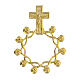 Basque ring rosary, prayer ring in gilded 925 silver s3