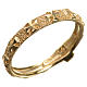Anello decina oro 750/00 giallo - gr. 3,02 s2