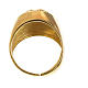 Rosenkranz Zehner-Ring roten Gold 750/00 - 2,94gr s5