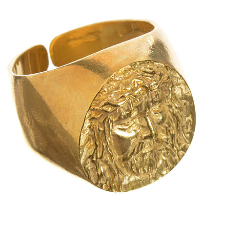 Single-decade ring in red 750 gold 2.94gr 3