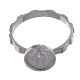 Saint Benedict medal ring in 925 silver s3