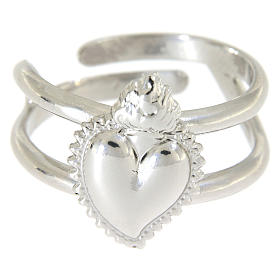 Ring in sterling silver Votive Heart