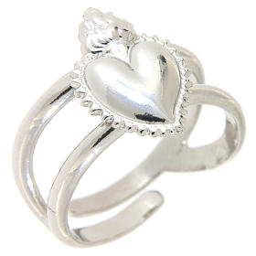 Ring in sterling silver Votive Heart