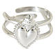 Ring in sterling silver Votive Heart s2
