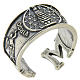 Anello Madonna di Loreto in argento 925 s1