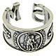 Ring in sterling silver Saint Michael the Archangel s2