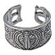 Ring in sterling silver Saint Benedict s2