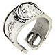 Ring in pewter Padre Pio s1
