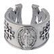 Ring in pewter Miraculous Medal s2