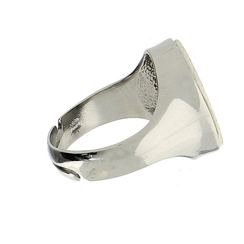 Blessed Mary ring in Silver 3