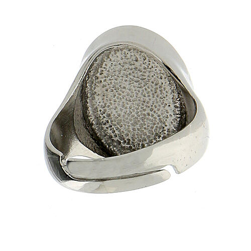 Blessed Mary ring in Silver 4