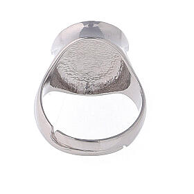 Anillo medalla Virgen Milagrosa Plata 925 s3