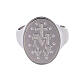 Miraculous medal ring in sterling silver s2