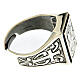 Saint Peter and Saint Paul ring in sterling silver s4