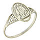 Ring in silver Our Lady of Fatima s1