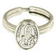 Ring Silber 800 Gottesmutter von Fatima verstellbar s2
