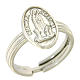 Silver ring Our Lady of Fatima s1