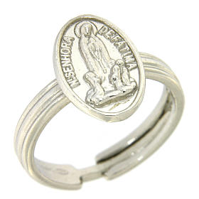 Silver ring Our Lady of Fatima