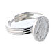 Miraculous Medal ring in 925 silver, adjustable size s3