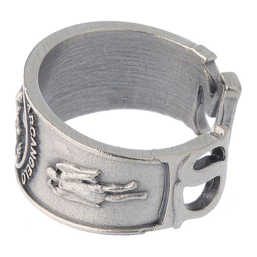 Anillo San Miguel Arcángel zamak 4