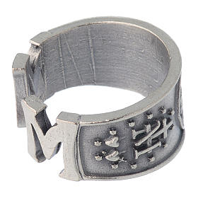 Bague Médaille Miraculeuse zamak s3