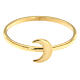 AMEN ring, moon, gold plated 925 silver s2