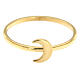 AMEN ring moon in gold plated silver s2