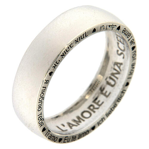 AMEN ring, I love you, 925 silver 3