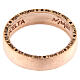 AMEN Ring Love is a choice rosé silver s3