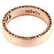 AMEN Ring Love is a choice rosé silver s4