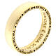 AMEN ring I love you gold plated 925 silver s3