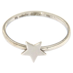 AMEN ring with Star in 925 silver