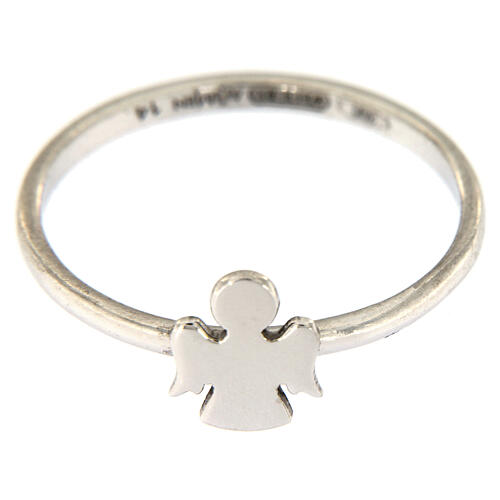 AMEN ring with Angel in 925 silver 2
