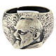 Einstellbarer "Padre Pio" Ring aus Silber 925 s2