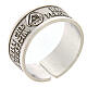 Ring Beatitudes Hunger and Thirst for Justice in 925 silver s1