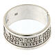 Ring Beatitudes Hunger and Thirst for Justice in 925 silver s2