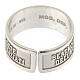 Ring Beatitudes Hunger and Thirst for Justice in 925 silver s4