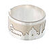 Anello argento 925 color argento diametro 2 cm regolabile s3