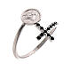 St. Anthony adjustable ring in 925 silver s2