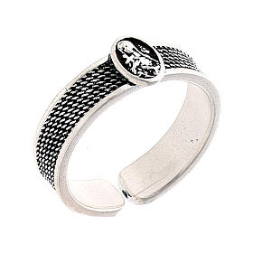 Saint Rita 925 silver 17 mm ring