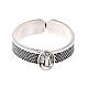 Verstellbarer Ring Unsere Liebe Frau von Lourdes 925 Silber s2